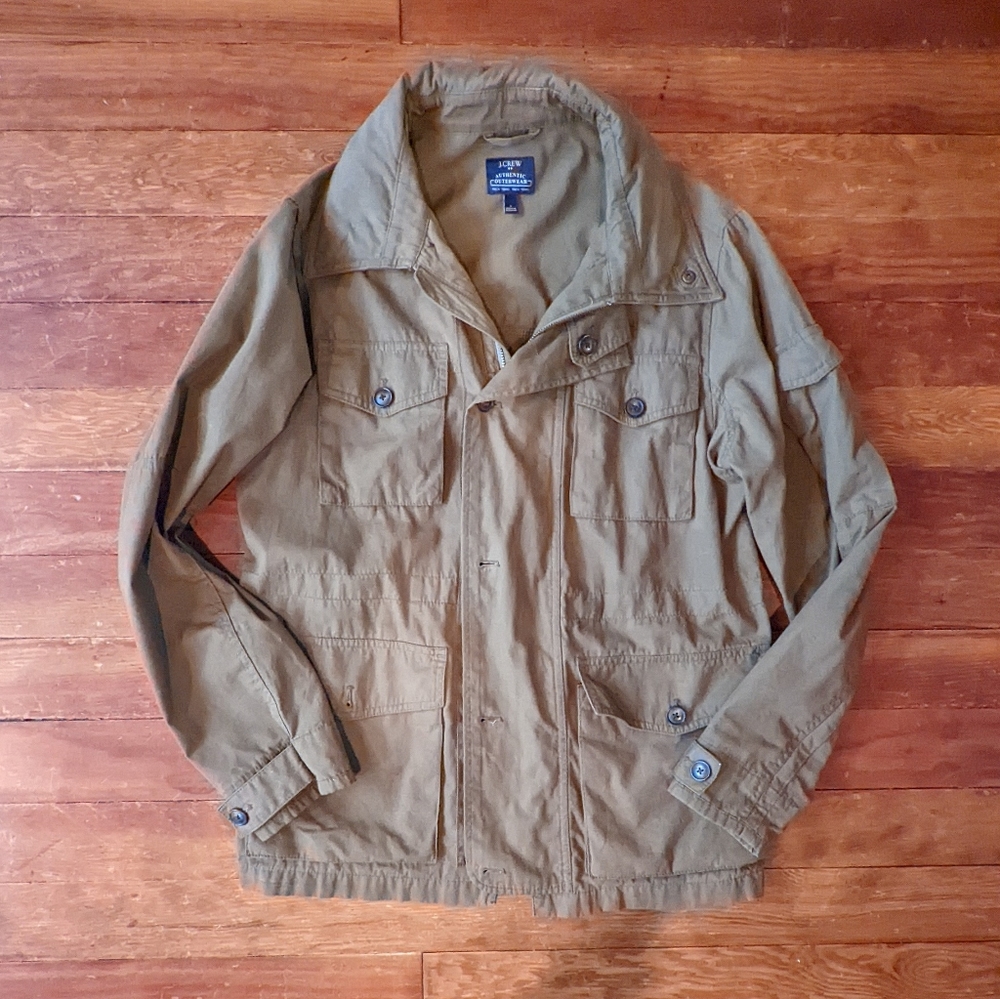 J. Crew Hooded Field Jacket Coat